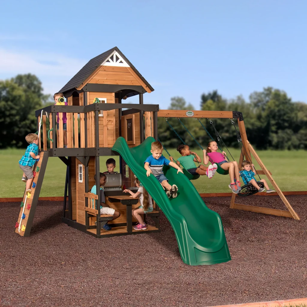 Elevating Backyard Adventures: The Timeless Allure and Benefits of Wooden Swing Sets